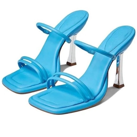 Schutz Agatha Strappy Heeled Sandals - Picture 1 of 13